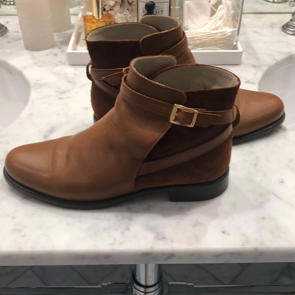 French Monoprix Saddle Booties - Picture 2 of 4